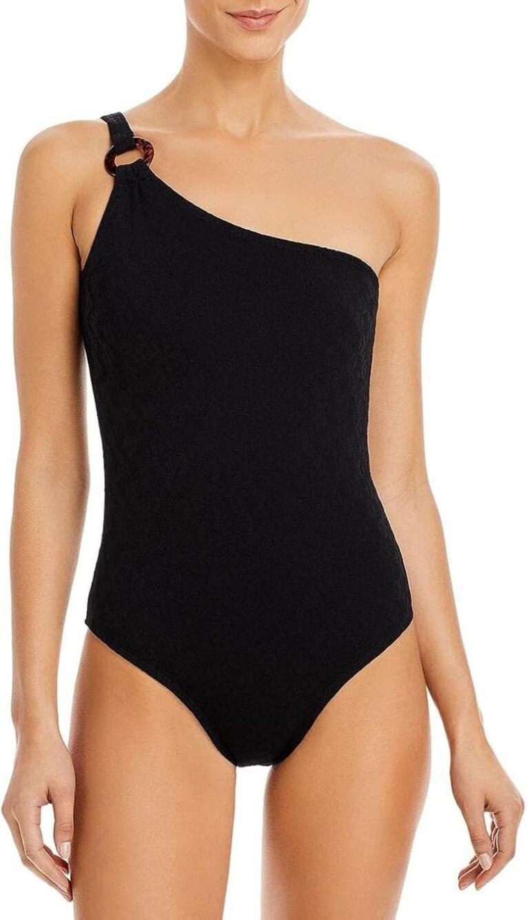 Shoshanna Women's Ring Shoulder One Piece sz 2